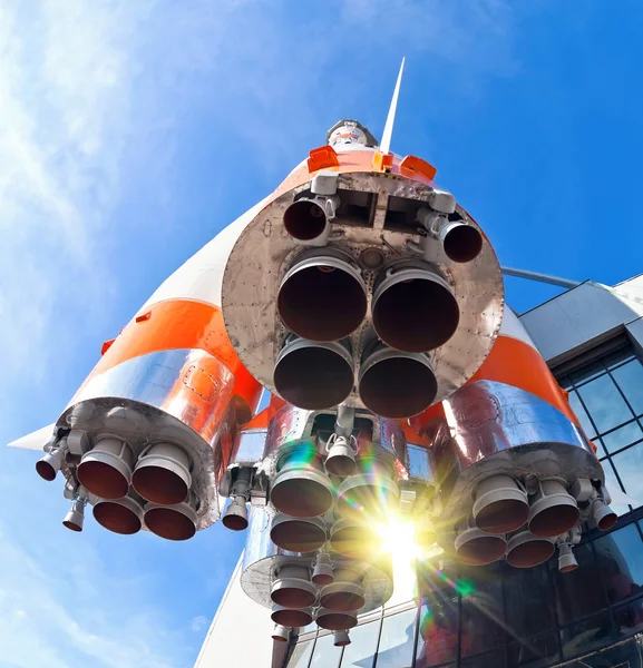 Russian space transport rocket — Stock Photo, Image