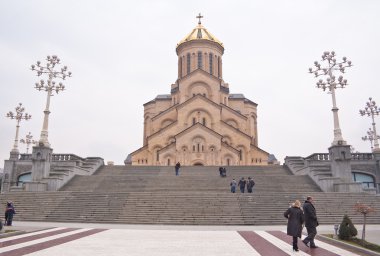 Trinity hramu.sobor (sameba), Tiflis, Gürcistan