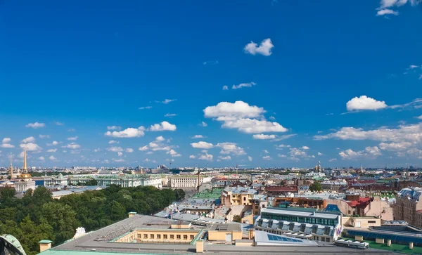 The view from the observation deck of St. Isaac's Cathedral. St. — Stock Photo, Image
