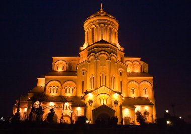 Holy Trinity Cathedral (Sameba), Tbilisi, Georgia clipart
