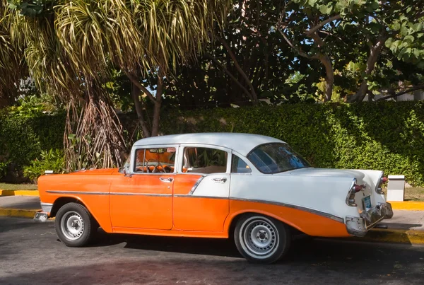 Stary Havana vintage samochód — Zdjęcie stockowe
