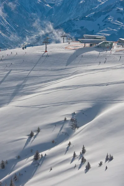 Ski resort zell ben zien. Oostenrijk — Stockfoto