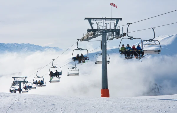 Ski resort Zell am See. Austria — Stock Photo, Image