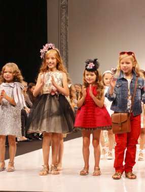 Children's Fashion Show 2012 clipart