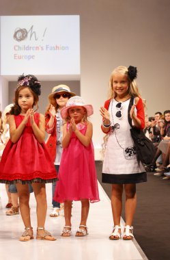 Children's Fashion Show 2012 clipart