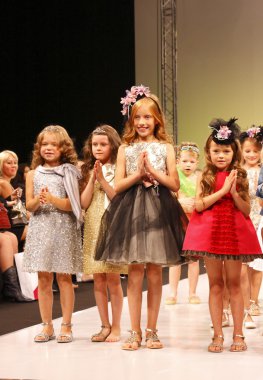 Children's Fashion Show 2012 clipart