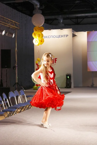 Barnens modevisning 2012 — Stockfoto