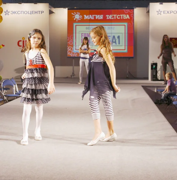 Kindermode Show 2012 — Stockfoto