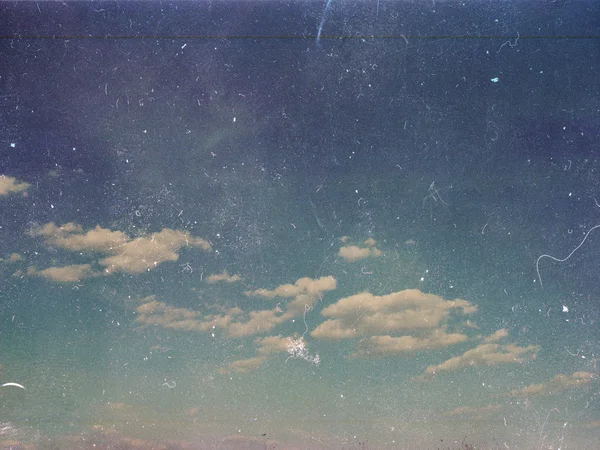 Imagem de arte com céu azul — Fotografia de Stock