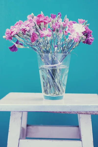 Bunch of flowers in vase, art — Stok fotoğraf