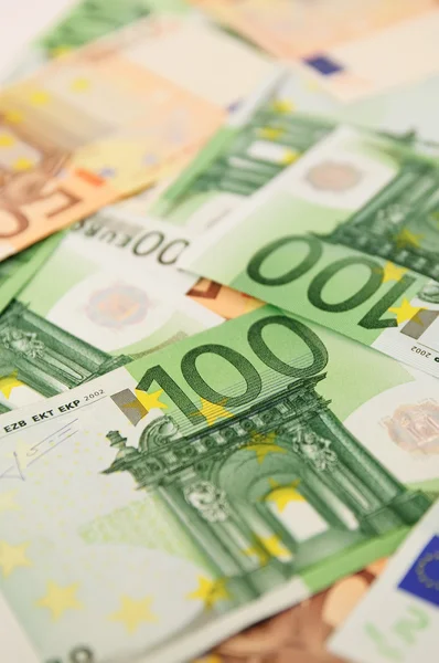 Background from euro banknotes — Stock Photo, Image