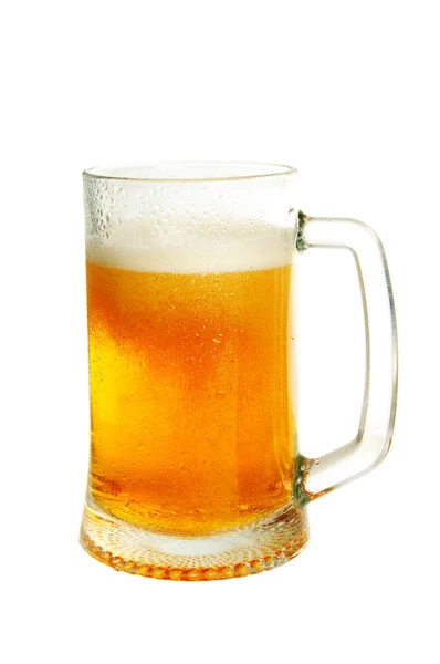 Ποτήρι με μπύρα — Φωτογραφία Αρχείου