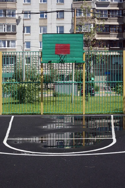 Basketbalové hřiště — Stock fotografie