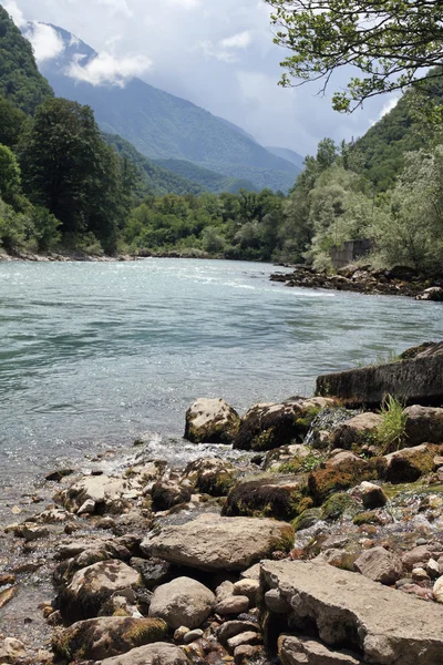 stock image Mountain river