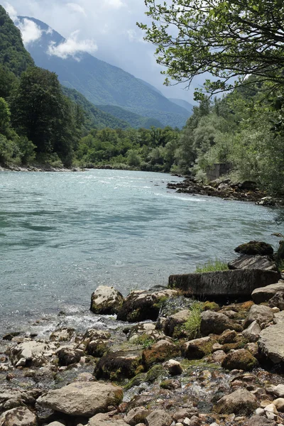 stock image Mountain river