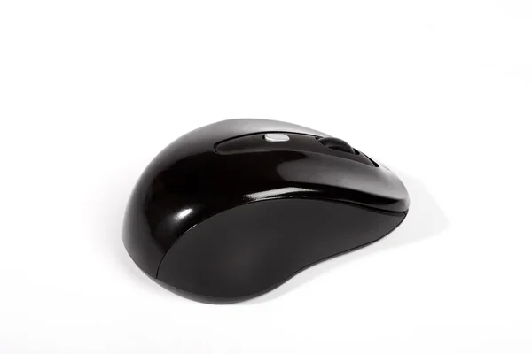 stock image Black wireless mouse