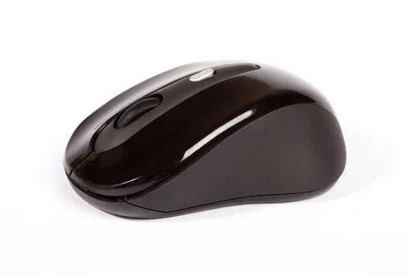 stock image Black wireless mouse