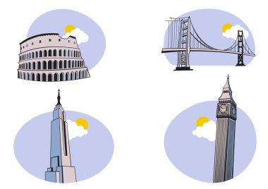 Travel Icons clipart