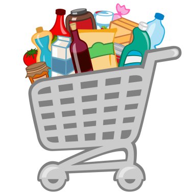 shopping cart clipart