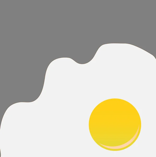 煎蛋 — 图库矢量图片