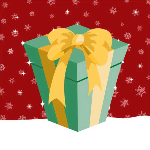 Vánoční dárky box — Stockový vektor