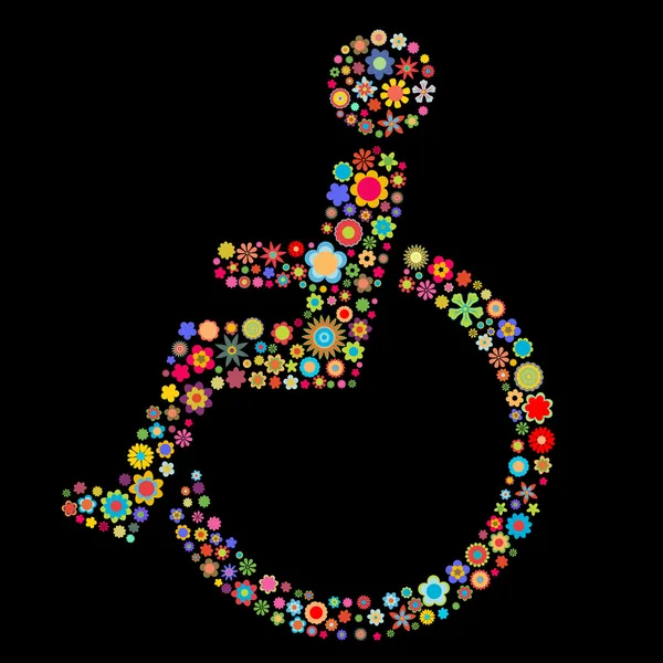 Handicap teken — Stockvector