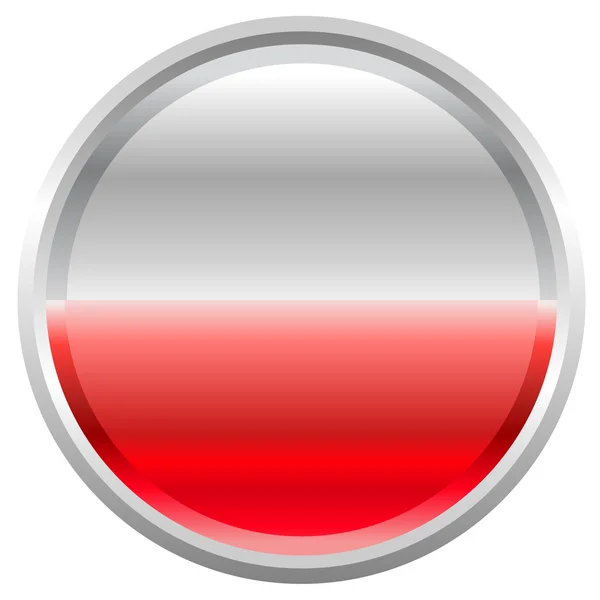 波兰的旗子 — 图库矢量图片