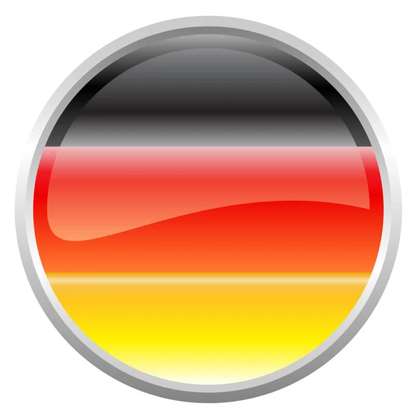 Federal Republic of Germany flag — Stock Vector