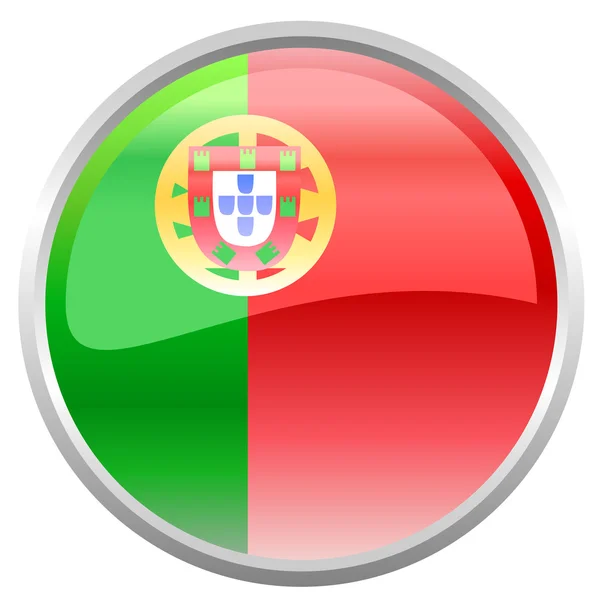 Bandiera di Portugal Republic — Vettoriale Stock
