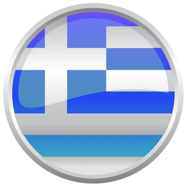 希腊国旗 — 图库矢量图片