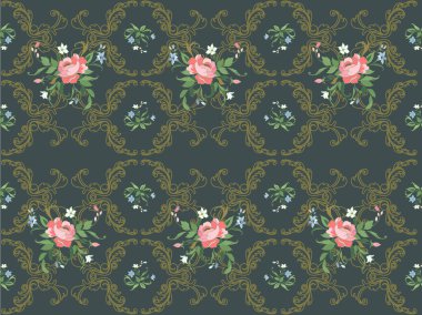 floral pattern clipart