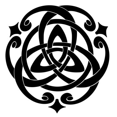 Celtic knot motifi