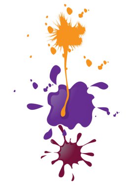 paint blobs clipart