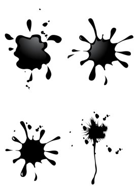 paint blobs clipart