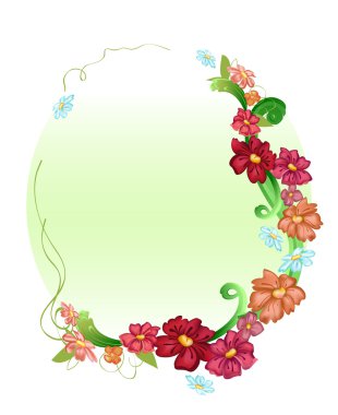 floral frame clipart