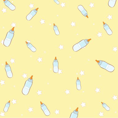 baby bottles clipart