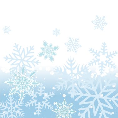 Winter background clipart