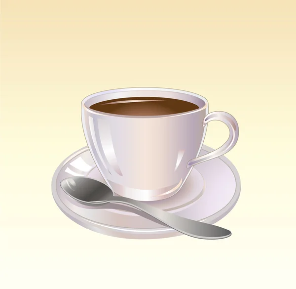 Cup of Coffee — Stock Vector