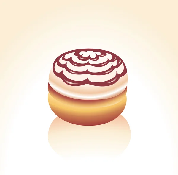 Пончик — стоковый вектор