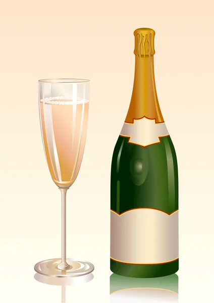 Шампанское — стоковый вектор