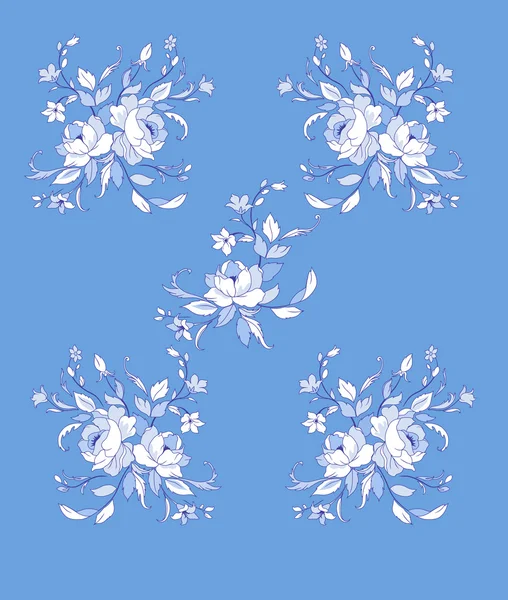 Mooie bloemen — Stockvector