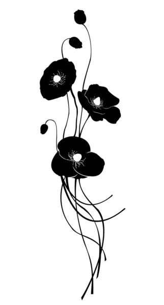 花の要素 — ストックベクタ