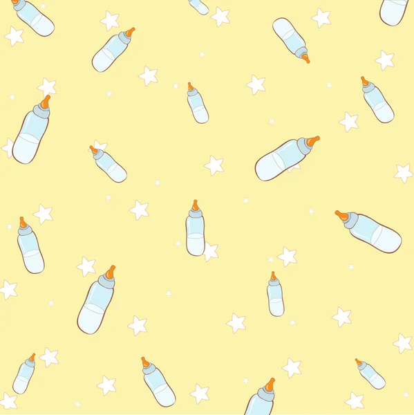 嬰兒 奶瓶 — 图库矢量图片