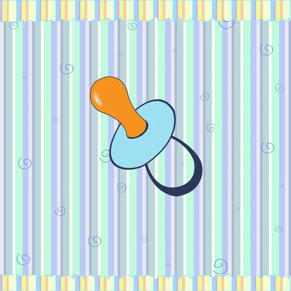 Sucette pour nourrissons — Image vectorielle