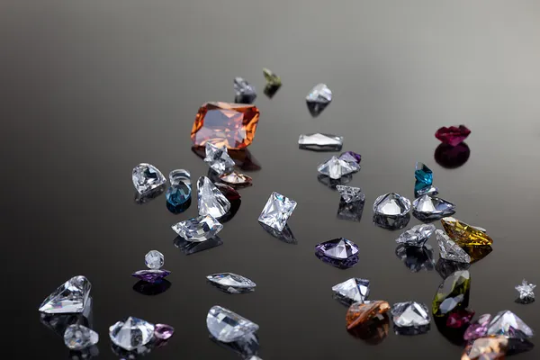 Set of many different gemstone — Stock Photo, Image