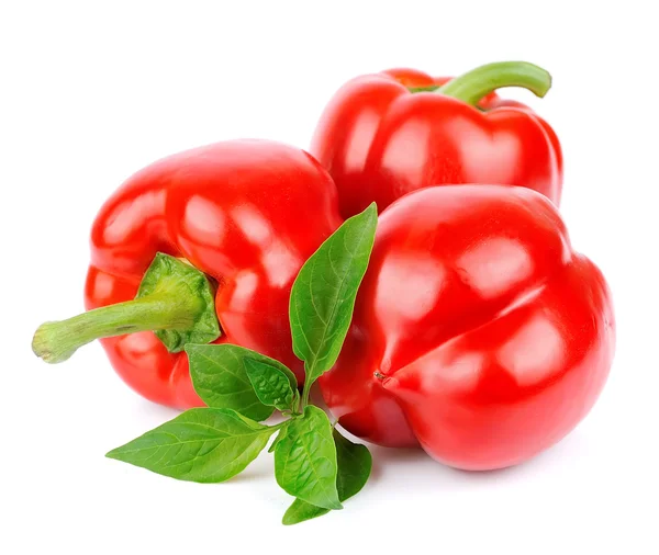 Sladké červené papriky — Stock fotografie