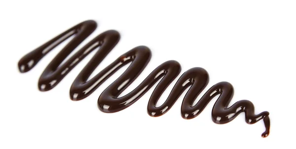Væske med sjokolade – stockfoto