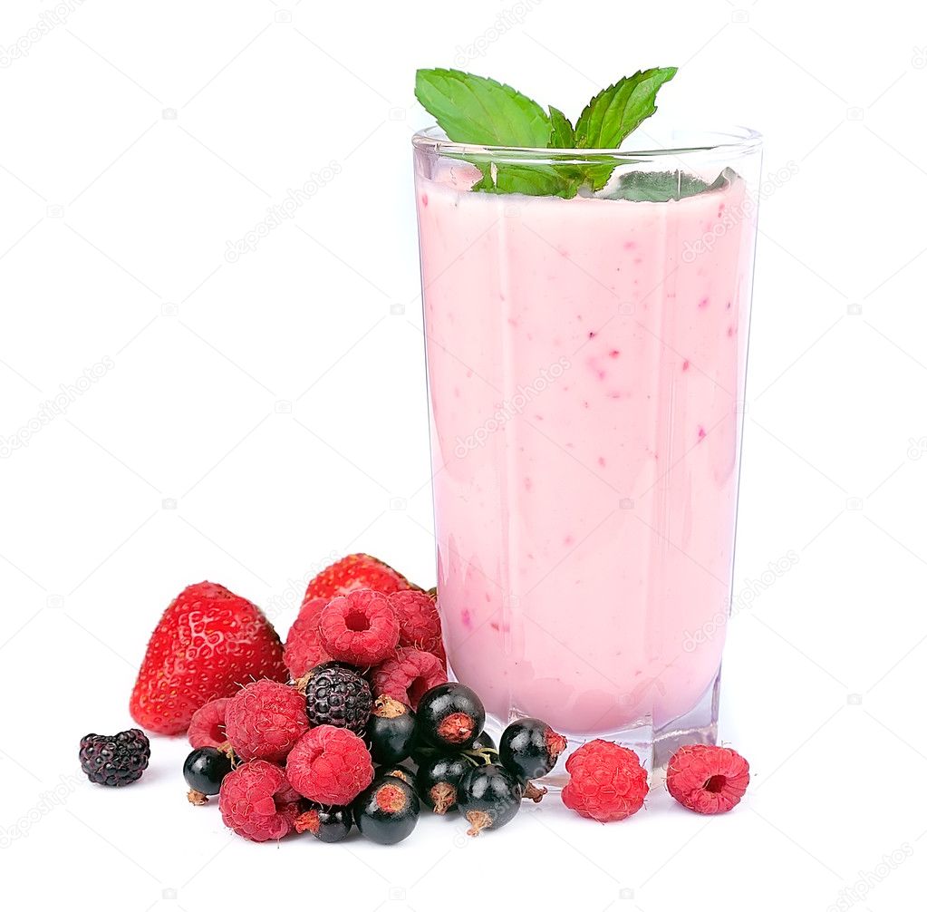 Fresh fruits and smoothies