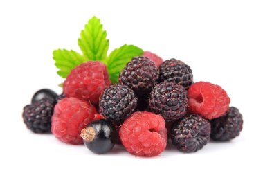 Mix of fresh berry clipart