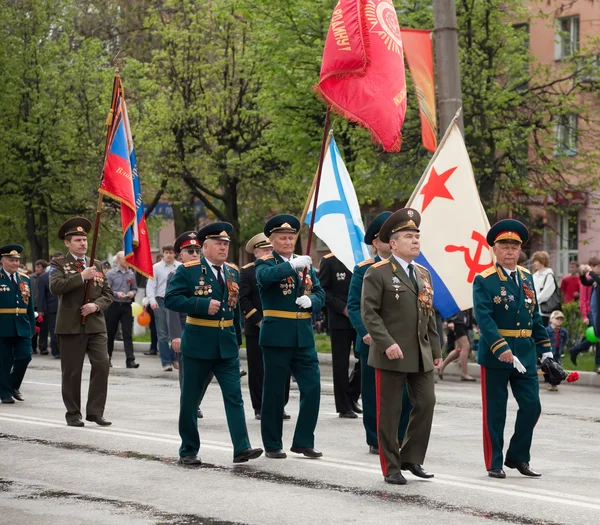 Торжественный парад, посвященный 67-й годовщине победы — стоковое фото